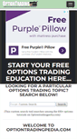 Mobile Screenshot of optiontradingpedia.com
